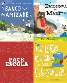 Capa do livro &laquo;Pack Escola&raquo;