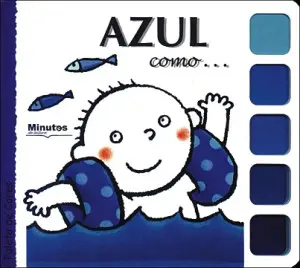 Capa do livro &laquo;Azul como...&raquo;