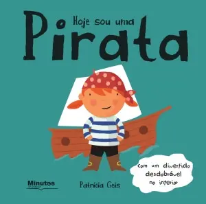 Capa do livro &laquo;Hoje sou uma Pirata&raquo;