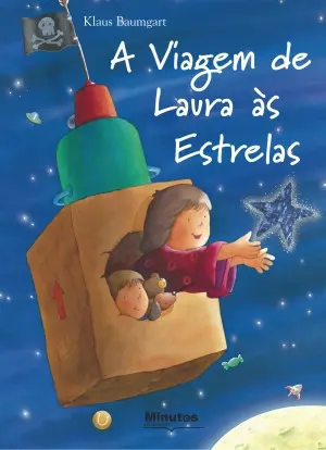 Capa do livro &laquo;A Viagem de Laura às Estrelas&raquo;