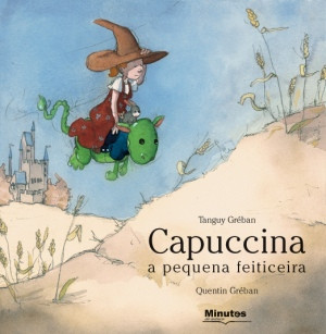 Capa do livro «Capuccina - a pequena feiticeira»