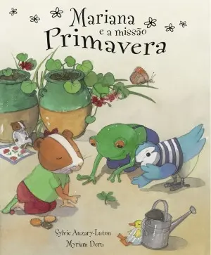 Capa do livro &laquo;Mariana e a Missão Primavera&raquo;