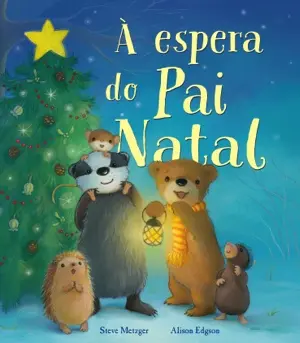 Capa do livro &laquo;À Espera do Pai Natal&raquo;