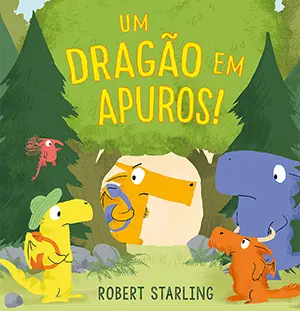 Capa do livro &laquo;Um Dragão em Apuros&raquo;