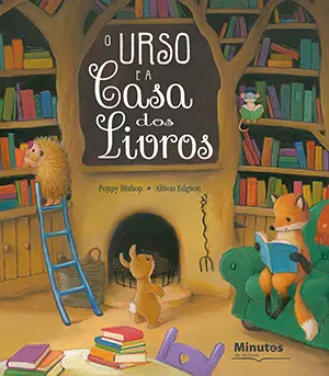 Capa do livro &laquo;O Urso e a Casa dos Livros&raquo;
