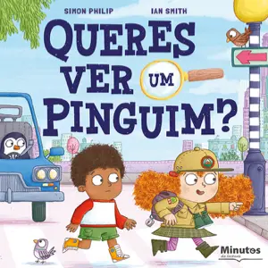 Capa do livro &laquo;Queres ver um pinguim?&raquo;