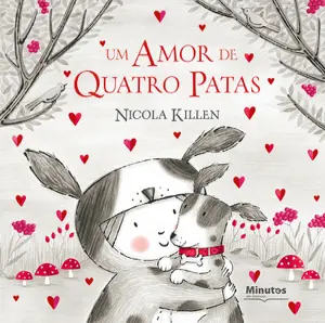 Capa do livro &laquo;Um amor de quatro patas&raquo;