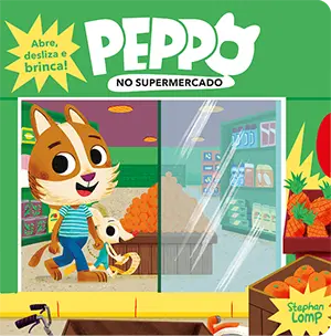 Capa do livro &laquo;Peppo no supermercado&raquo;