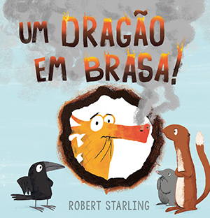 Capa do livro «Um Dragão em brasa!»