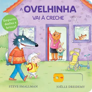 Capa do livro &laquo;A Ovelhinha vai à creche&raquo;